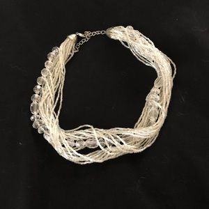 Crystal robe neckless